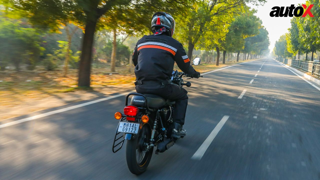 Kawasaki W175 Rear View