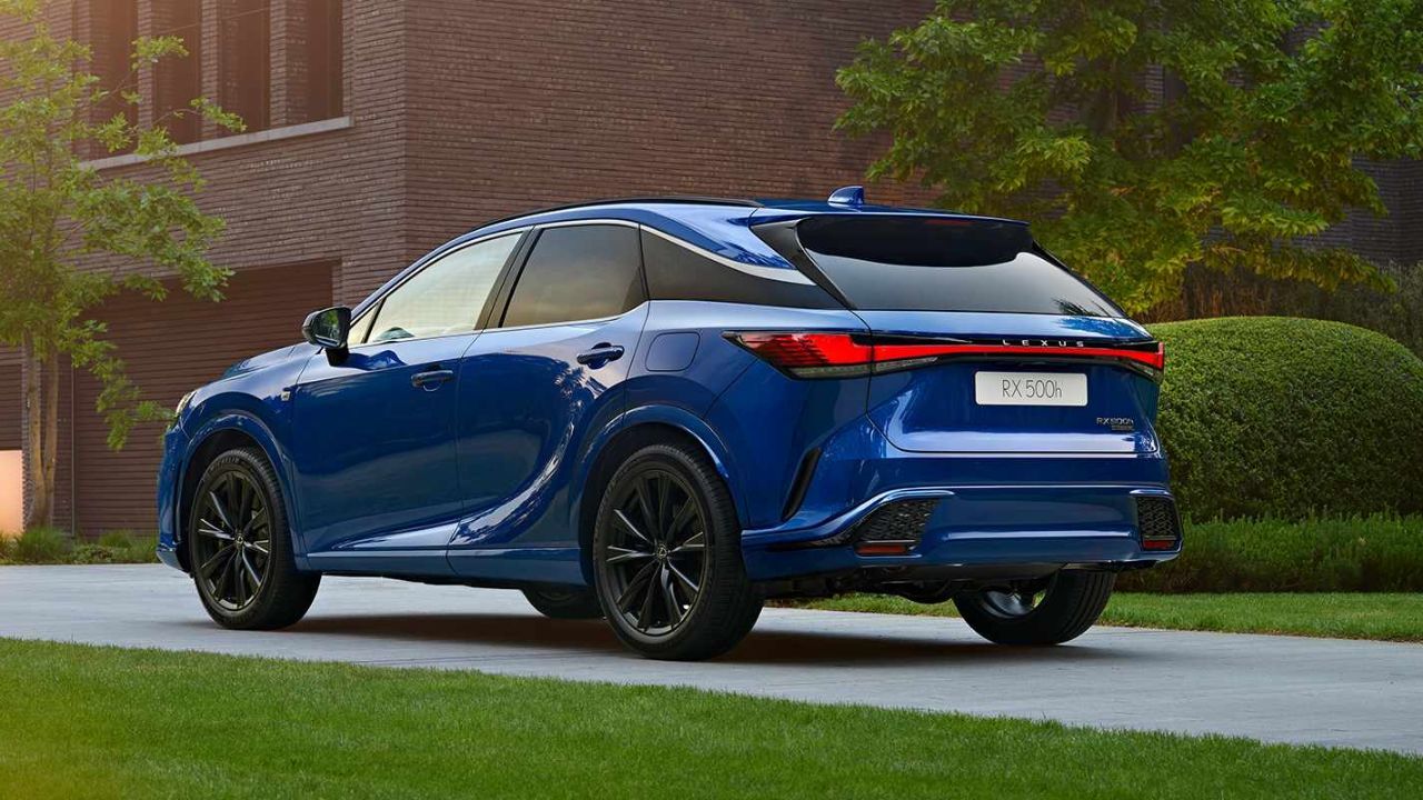 Lexus RX 500h F Sport Performance Rear