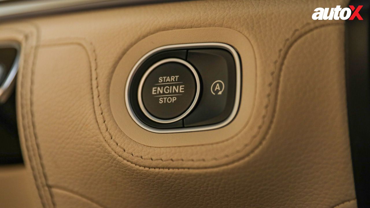 Mercedes Benz GLS Engine Start Button