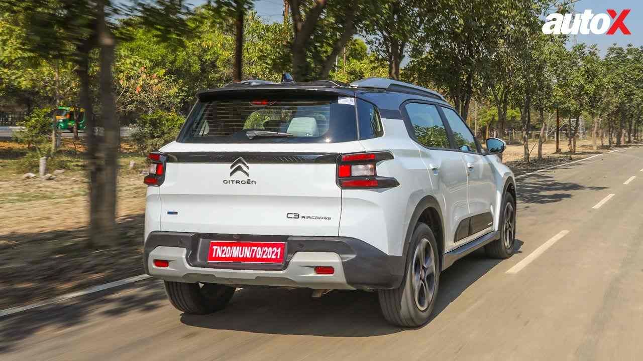 Citroen C3 Aircross Rear View