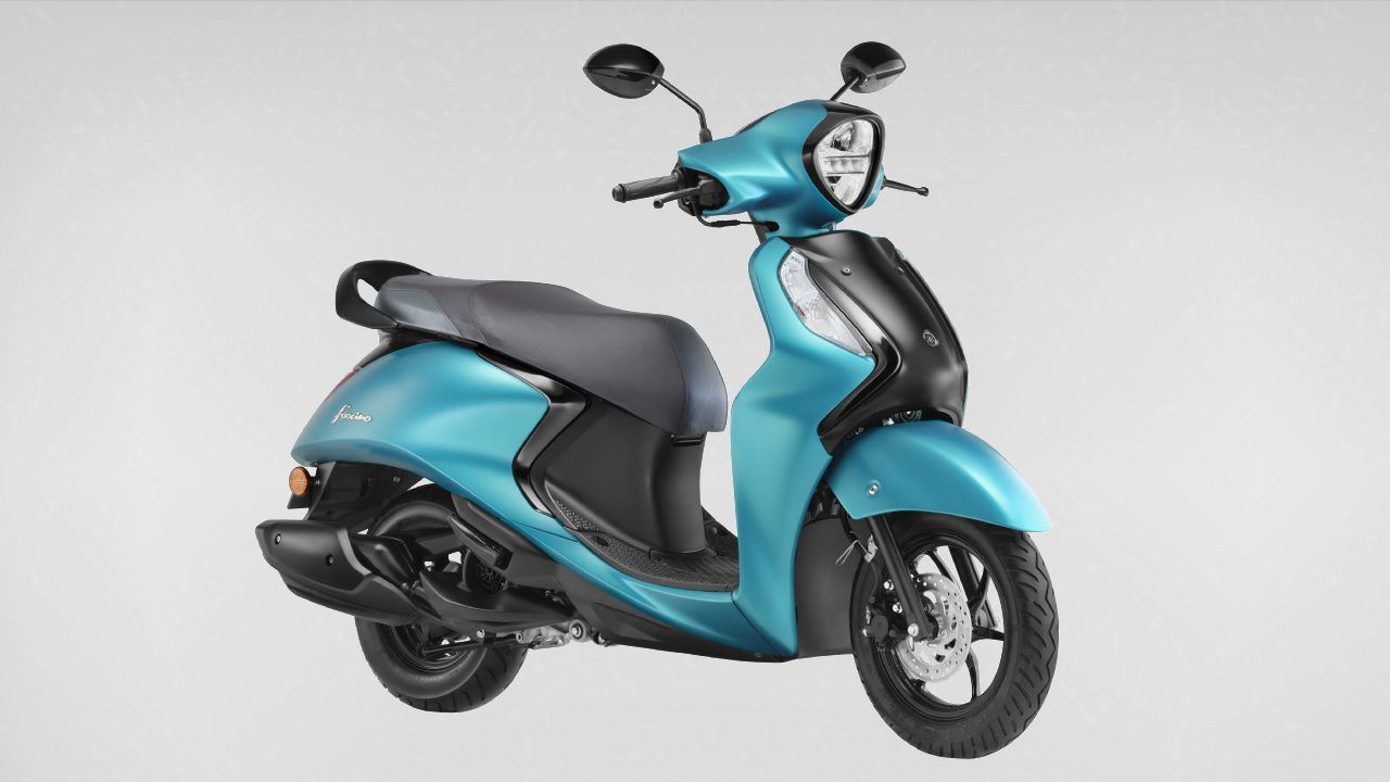 Yamaha Fascino 125 Cyan Blue