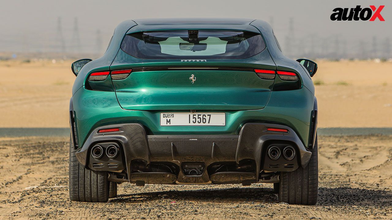 Ferrari Purosangue SUV Rear View