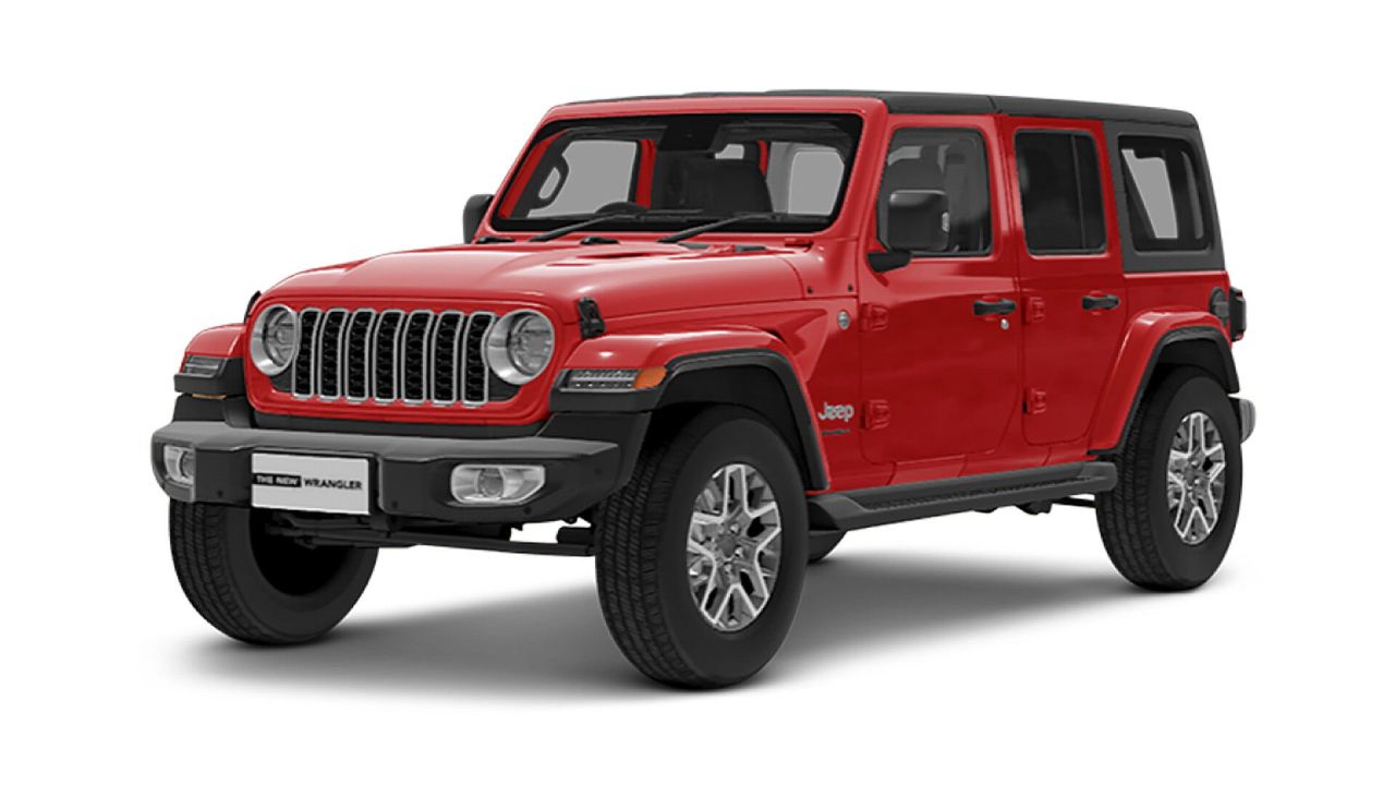 Jeep Wrangler Firecracker Red