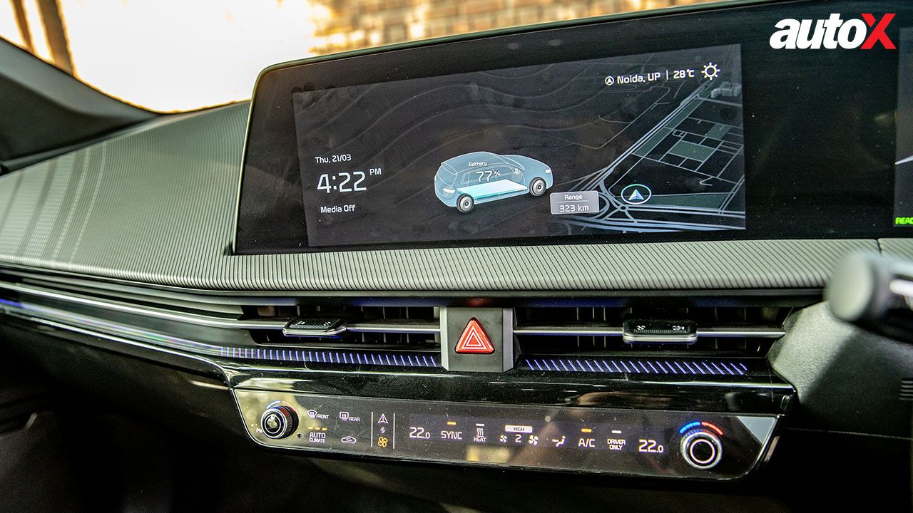 Kia EV6 infotainment screen 