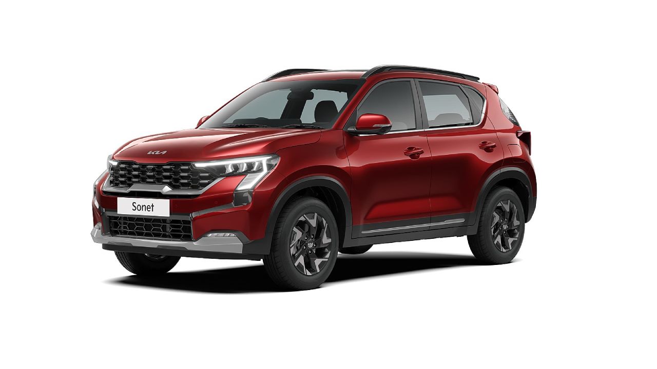 Kia Sonet Intense Red