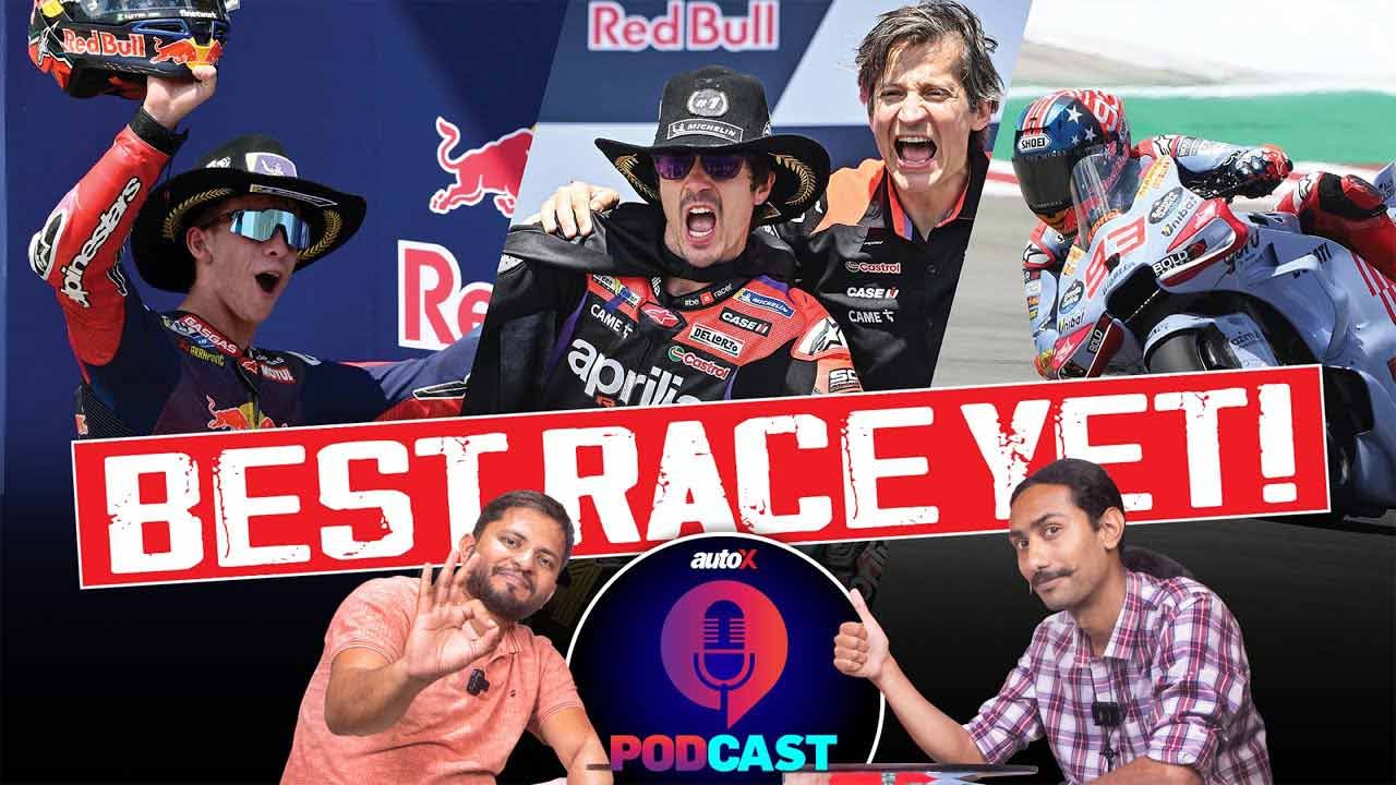 MotoGP COTA Round Up Vinales Wins Marquez Bins Acosta Shines Ducatis Falter AutoX Podcast