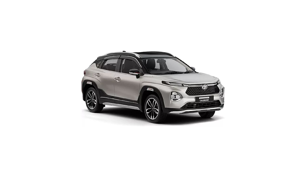 Toyota Urban Cruiser Taisor Cafe White with Midnight Black