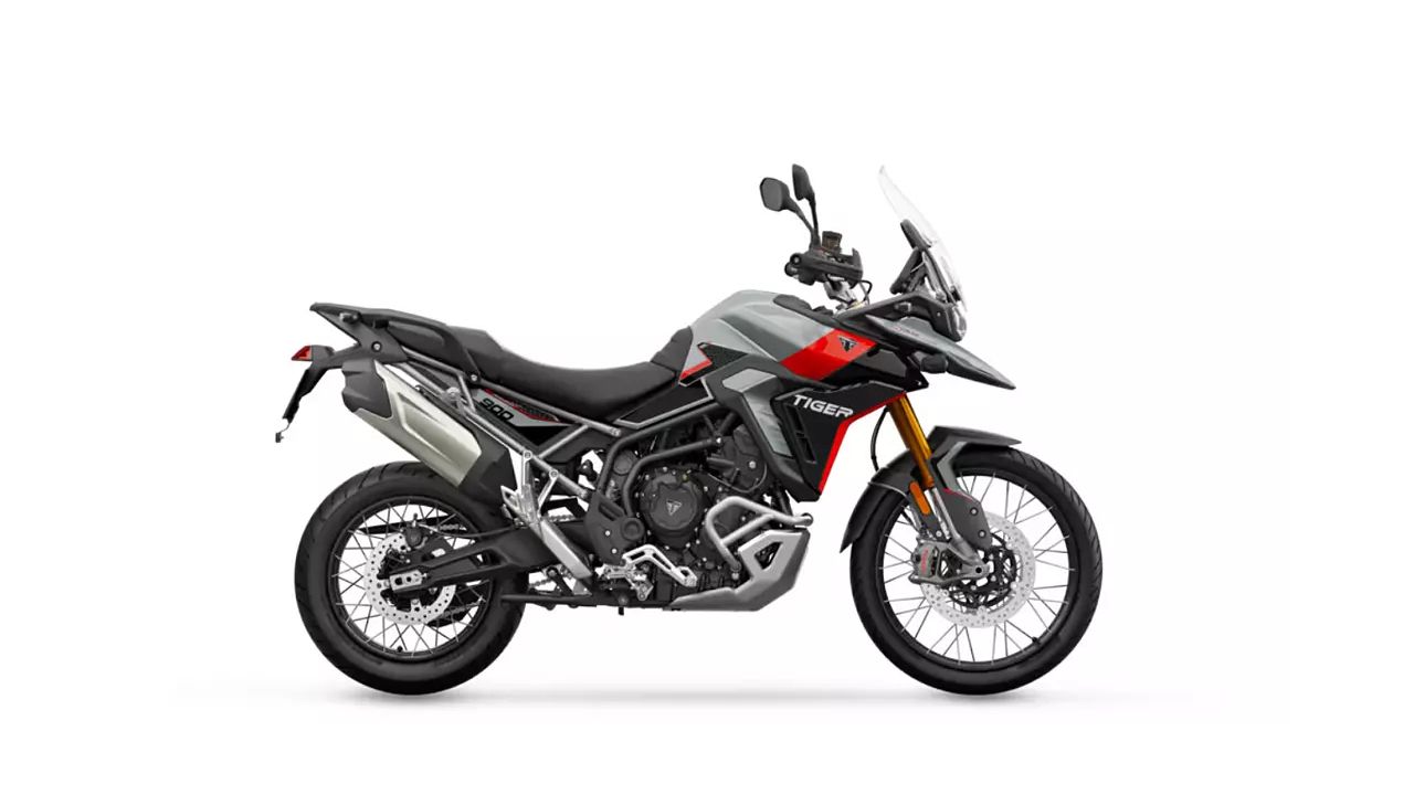 Triumph Tiger 900 Ash Grey Intense Orange