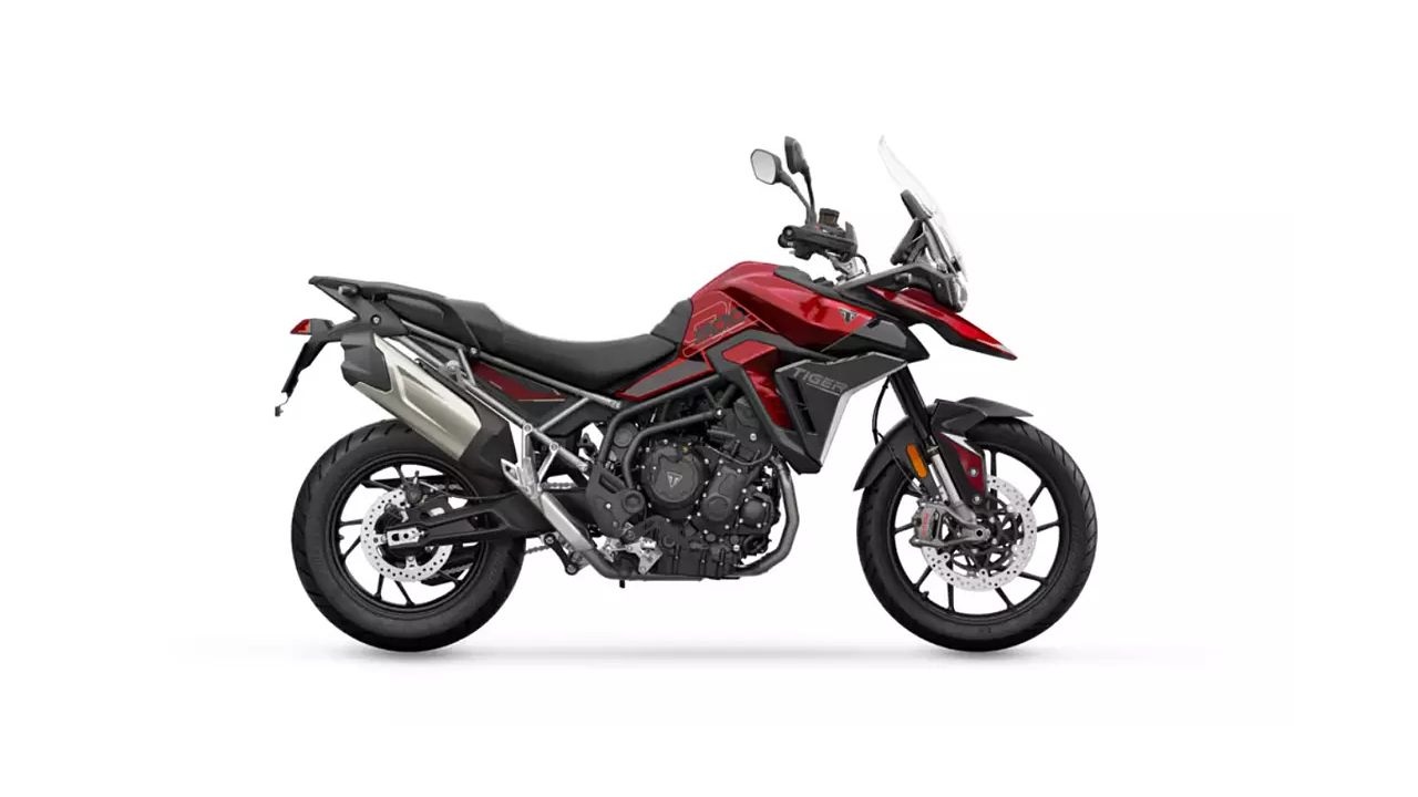 Triumph Tiger 900 Carnival Red Sapphire Black