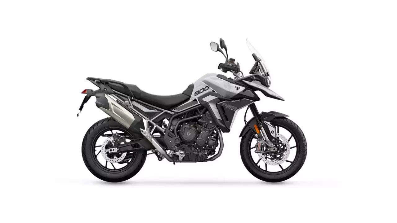 Triumph Tiger 900 Snowdonia White Sapphire Black