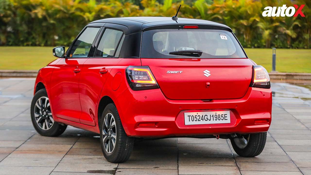 2024 Maruti Suzuki Swift Rear Design Review