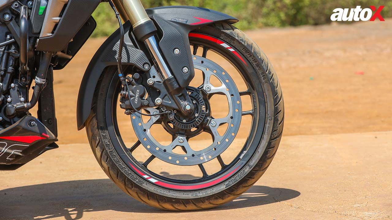 BAJAJ PULSAR NS400Z WHEEL REVIEW