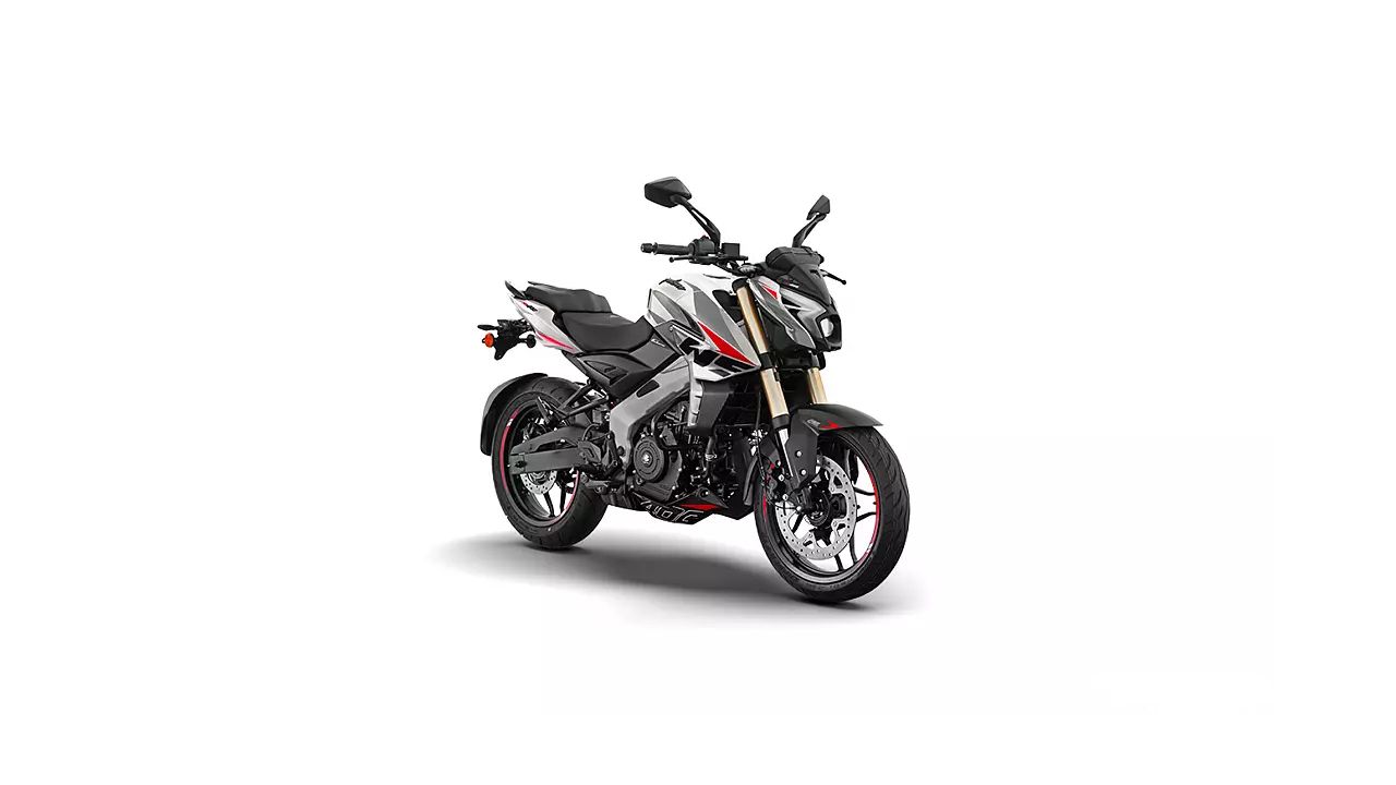 Bajaj Pulsar NS400 Metallic Pearl White