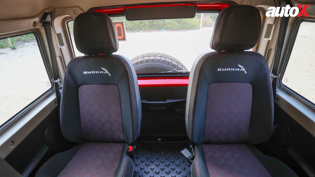 Force Gurkha 5-Door third row seat space review