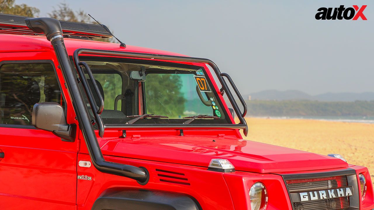 Force Motors Gurkha Front Windshield