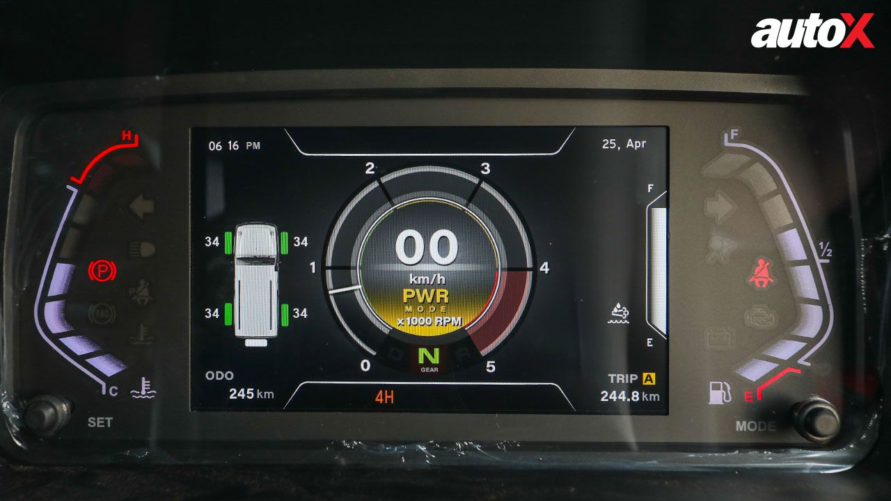 Force Motors Gurkha Instrument Cluster