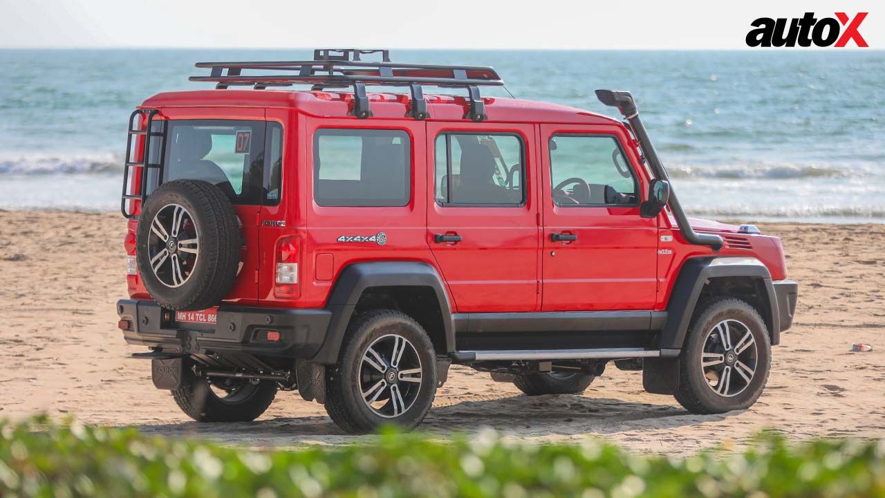 Force Motors Gurkha Right Side View