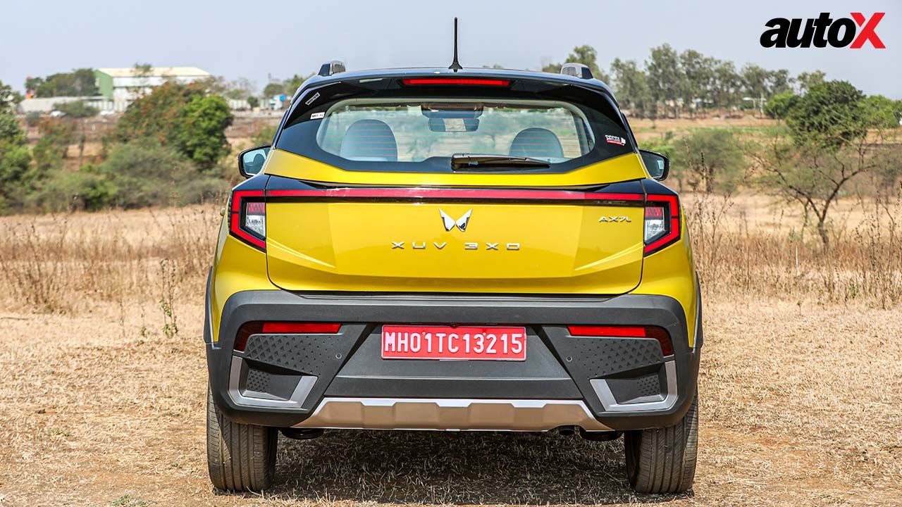 Mahindra XUV 3XO Rear View