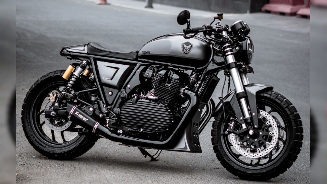 Modified Royal Enfield Interceptor 650