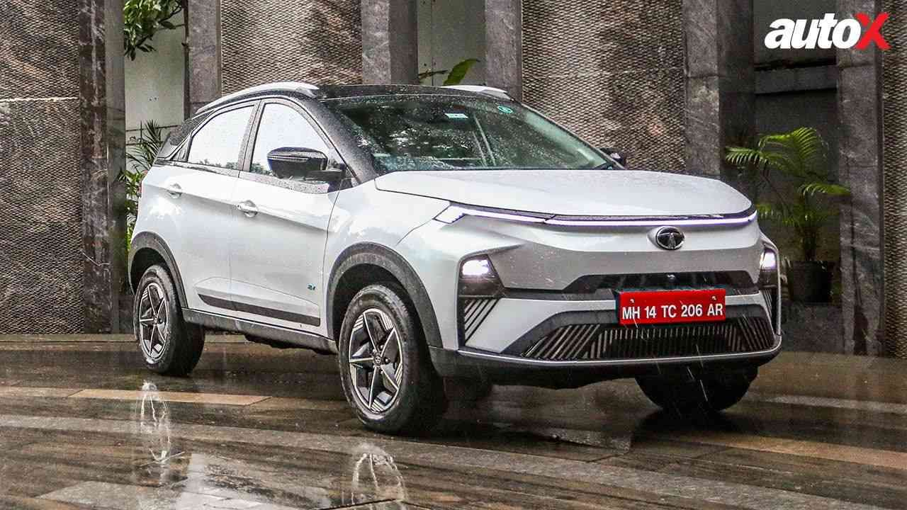 Tata Nexon EV Front and Side View