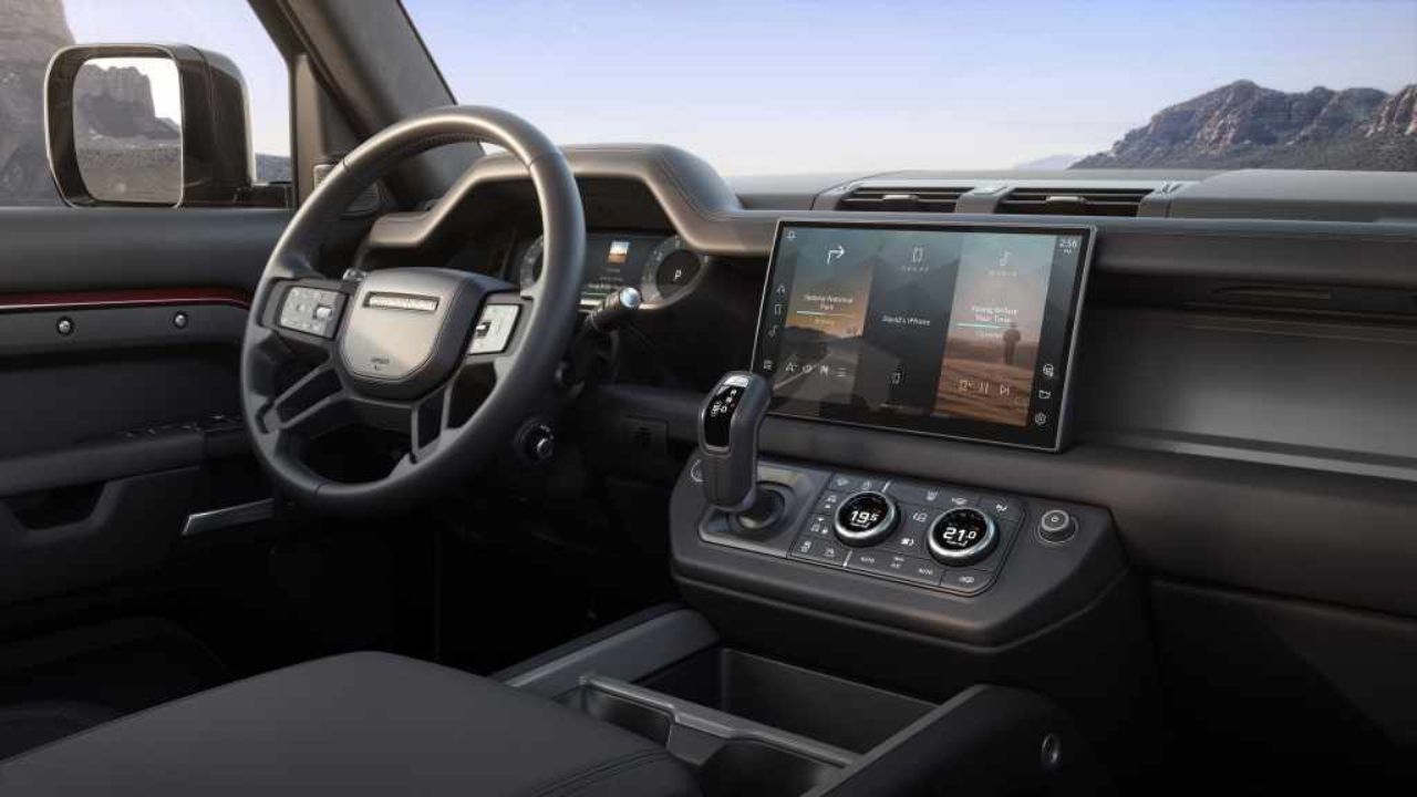 Updated Land Rover Defender Interior