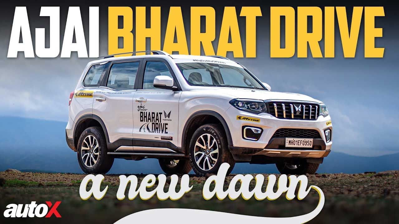 AJAI Bharat Drive With AutoX Ft Mahindra Scorpio N Celebratings Indias Progress 2024 AutoX