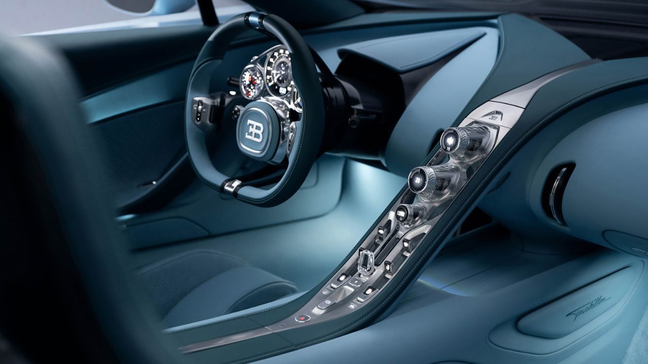 Interior View of Buggati Tourbillon Unveiled 