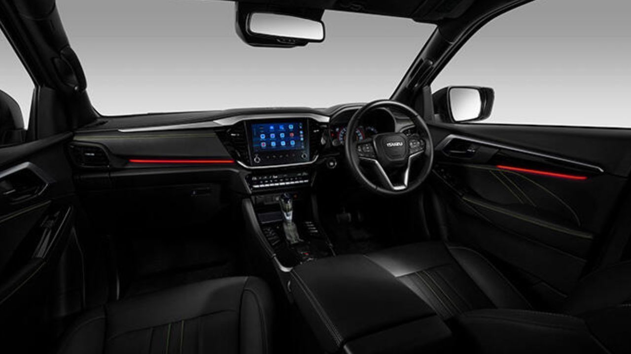 Updated Isuzu MU X Interior