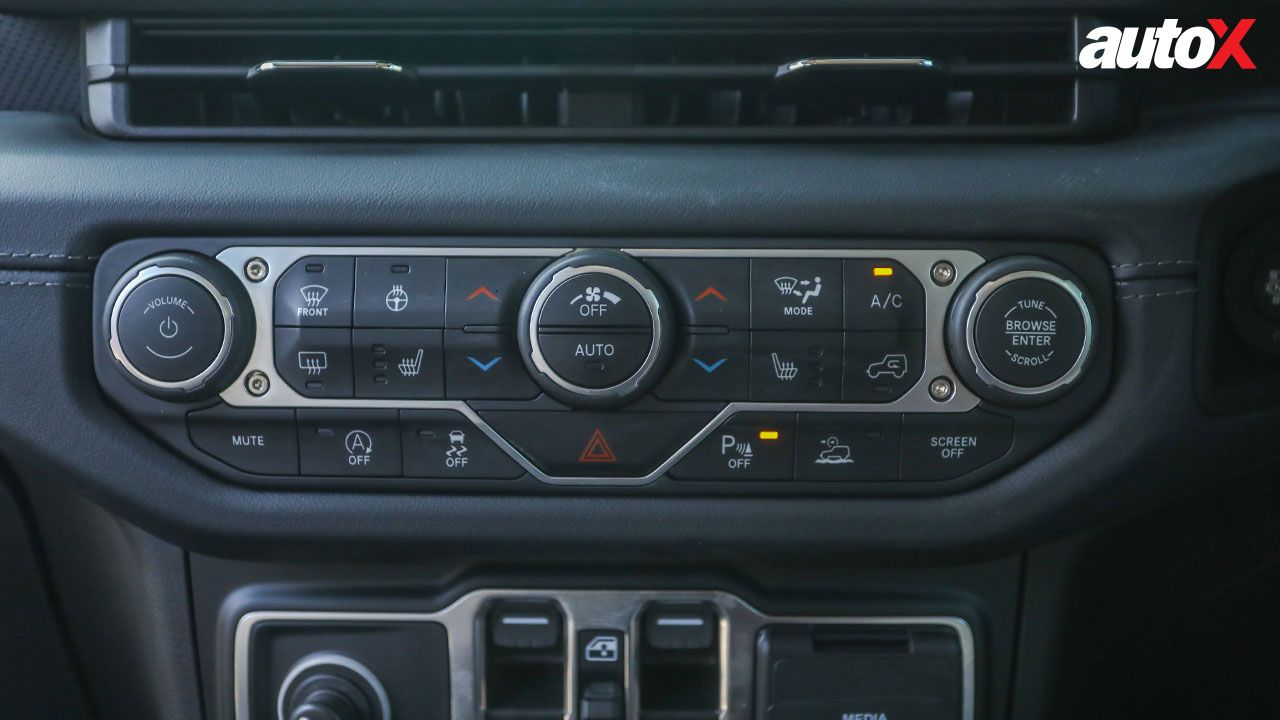 Jeep Wrangler AC Controls