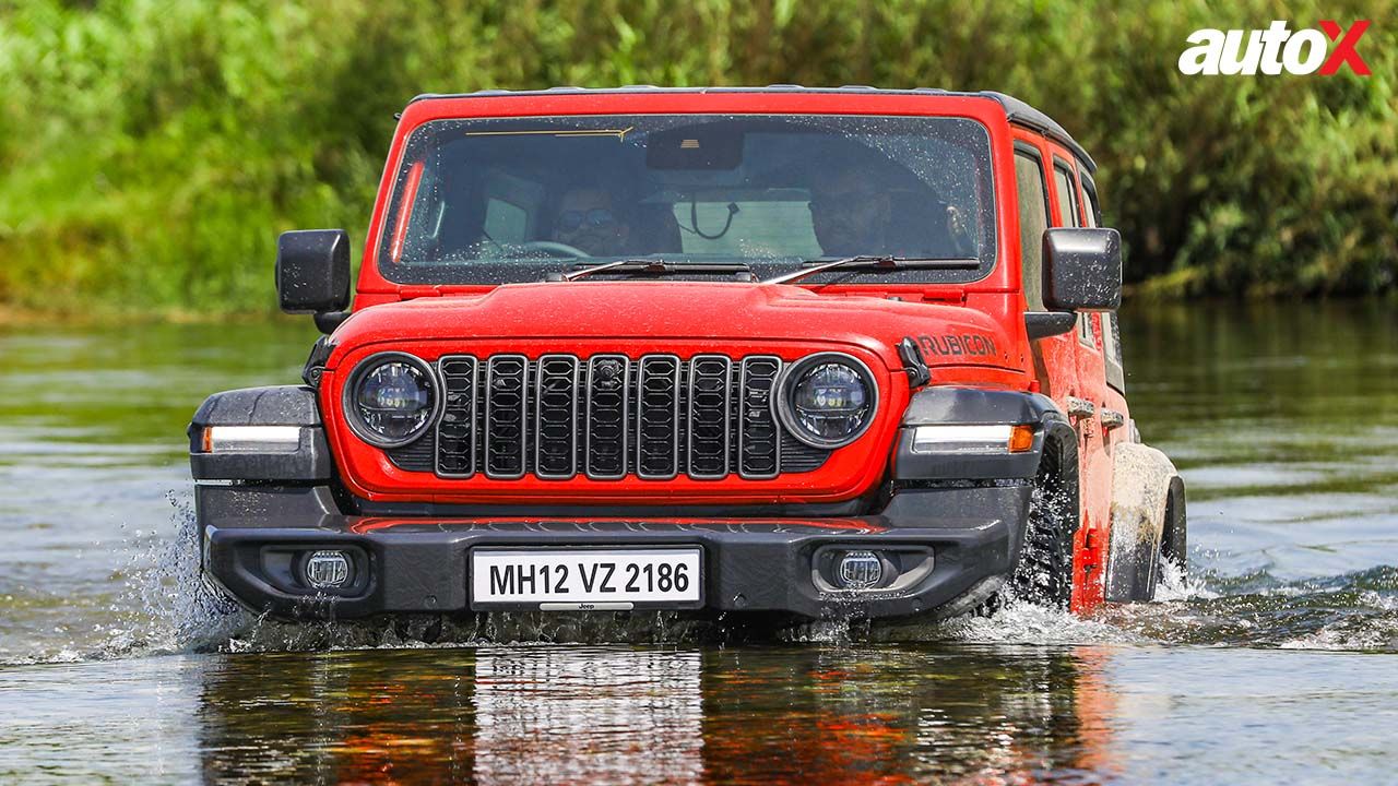 Jeep Wrangler Front View