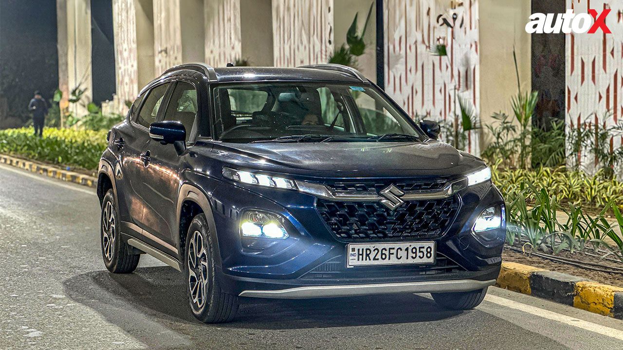 Maruti Suzuki Fronx Right Side and Front View