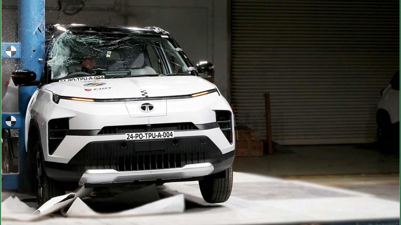 Tata Punch EV Bharat Crash Test 1 