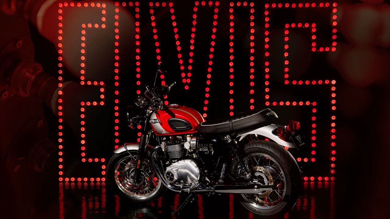 Triumph Bonneville T120 Elvis Presley 4 