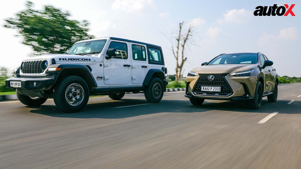 Jeep Wrangler Rubicon & Lexus NX 350h Overtrail Comparison