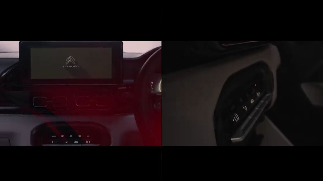 Citroen Basalt Interior Teaser