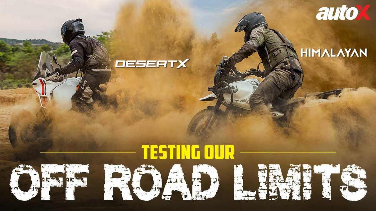 Ducati DesertX Vs Himalayan 450 Tested Off Road Ultimate ADV Bike Vs Rider Challenge 2024 AutoX