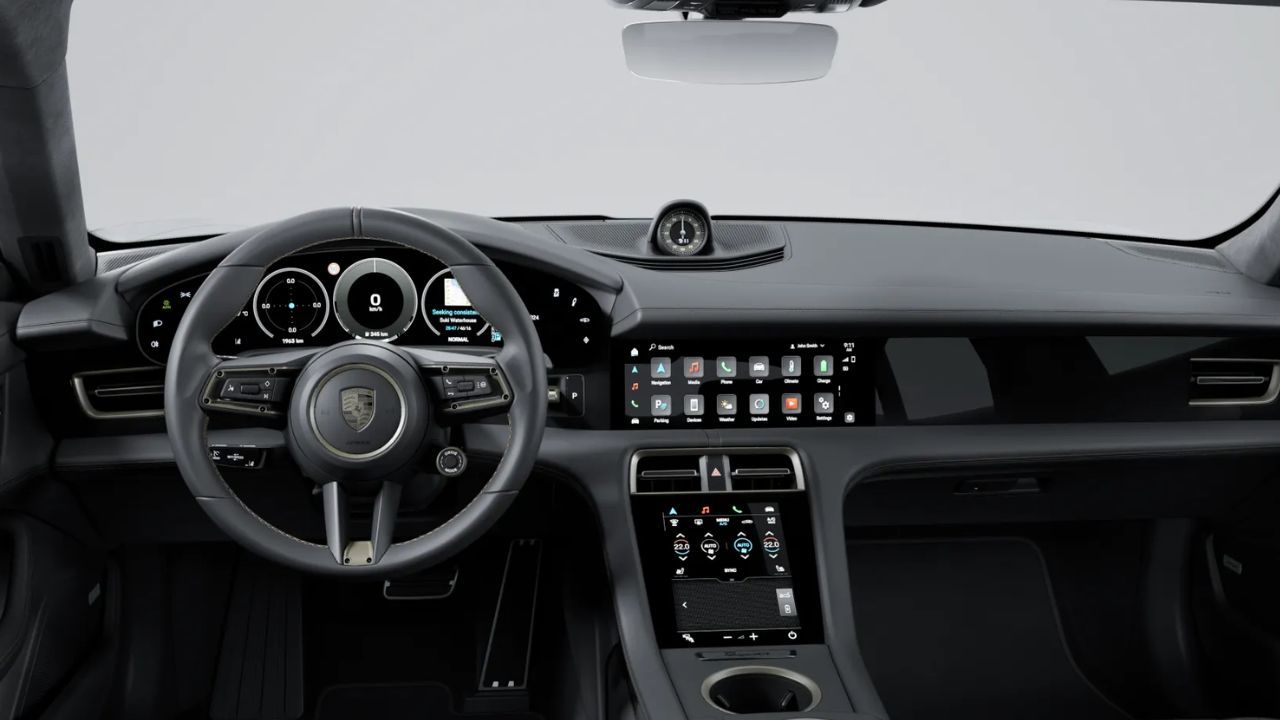 New Porsche Taycan Turbo Interior