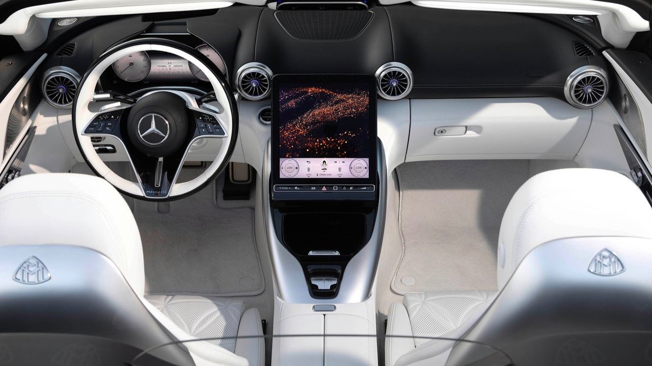  Mercedes Maybach SL 680 Interior