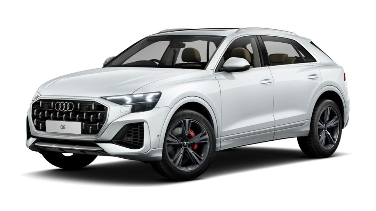 Audi Q8 Glacier White Metallic