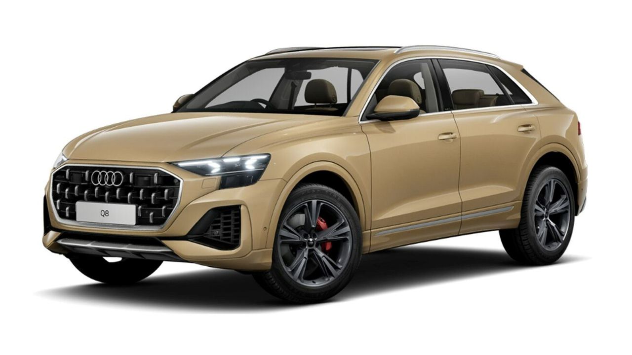 Audi Q8 Sakhir Gold Metallic