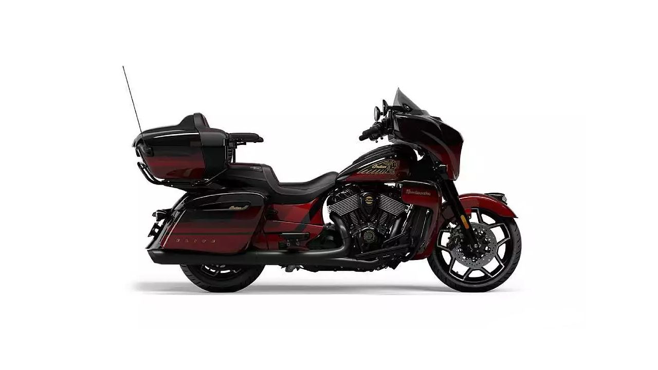 Indian Roadmaster Elite IMC Red Candy Black Candy