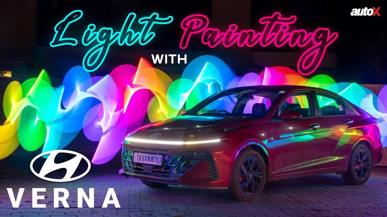 Light Painting With Hyundai Verna How To Shoot Like A Professional