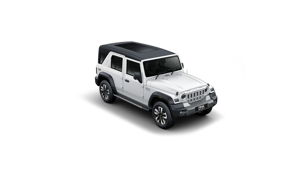 Mahindra Thar Roxx Everest White