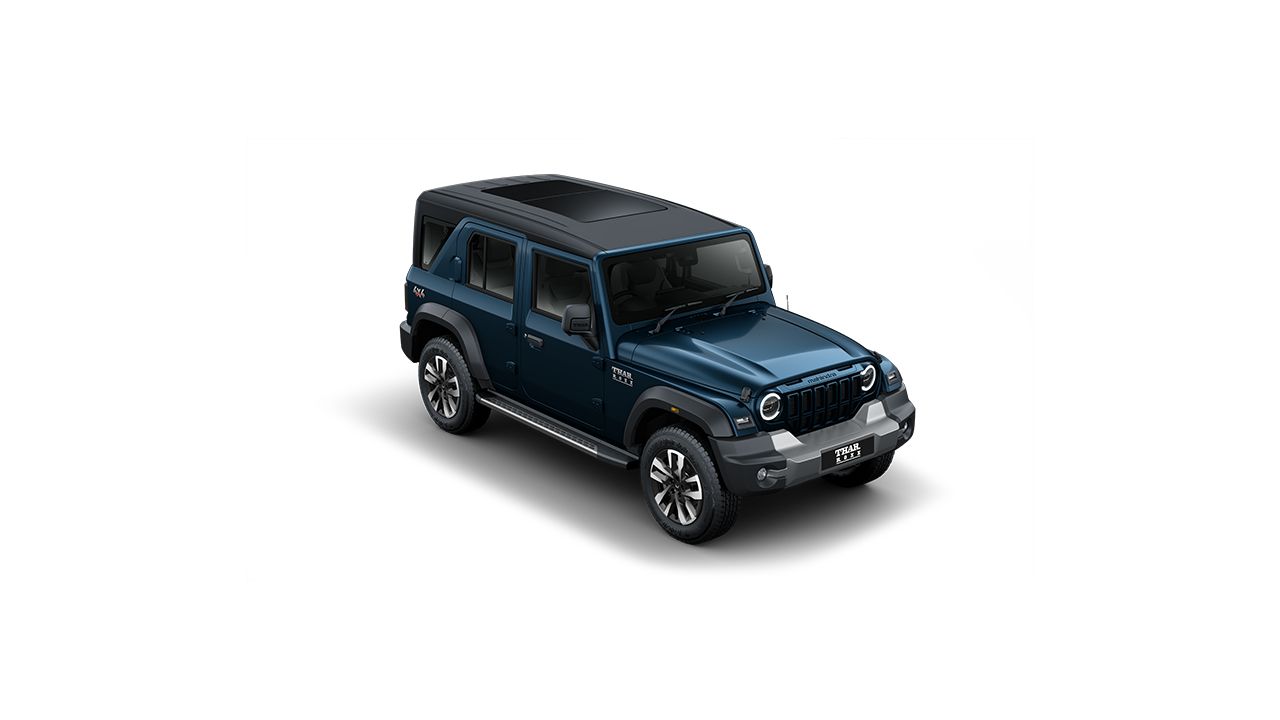 Mahindra Thar Roxx Nebula Blue