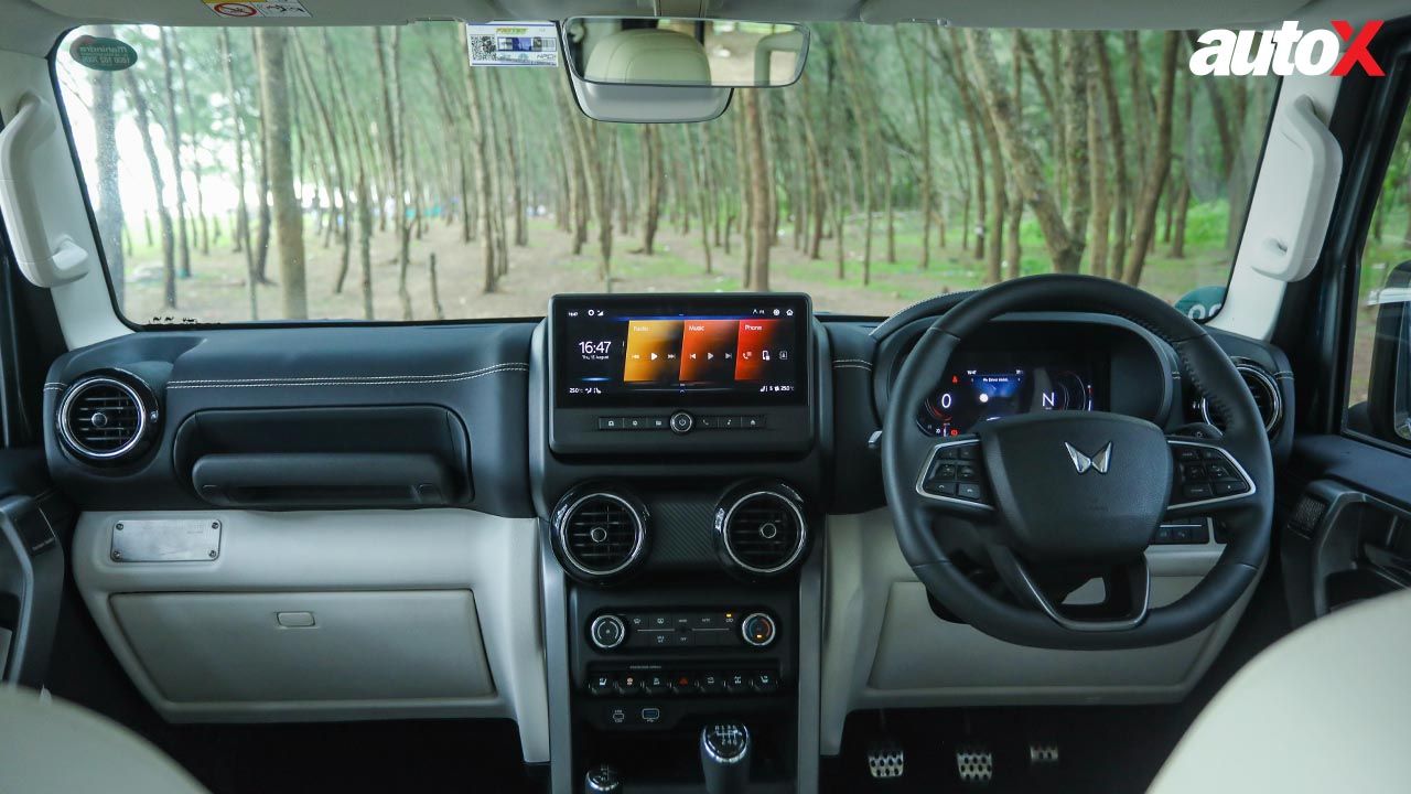 Mahindra Thar Roxx Interior