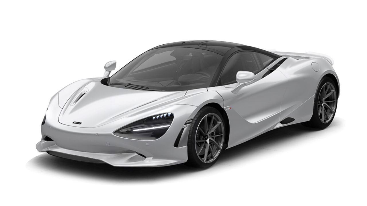 McLaren 750S Silica White