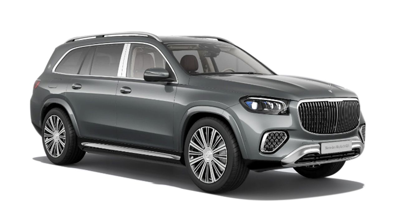 Mercedes Benz Maybach GLS Selenite Silver