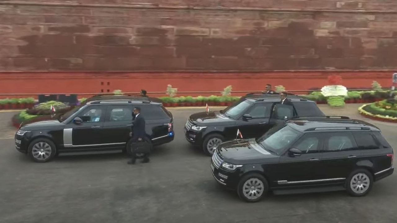 PM Modi Range Rover Sentinel SUV 