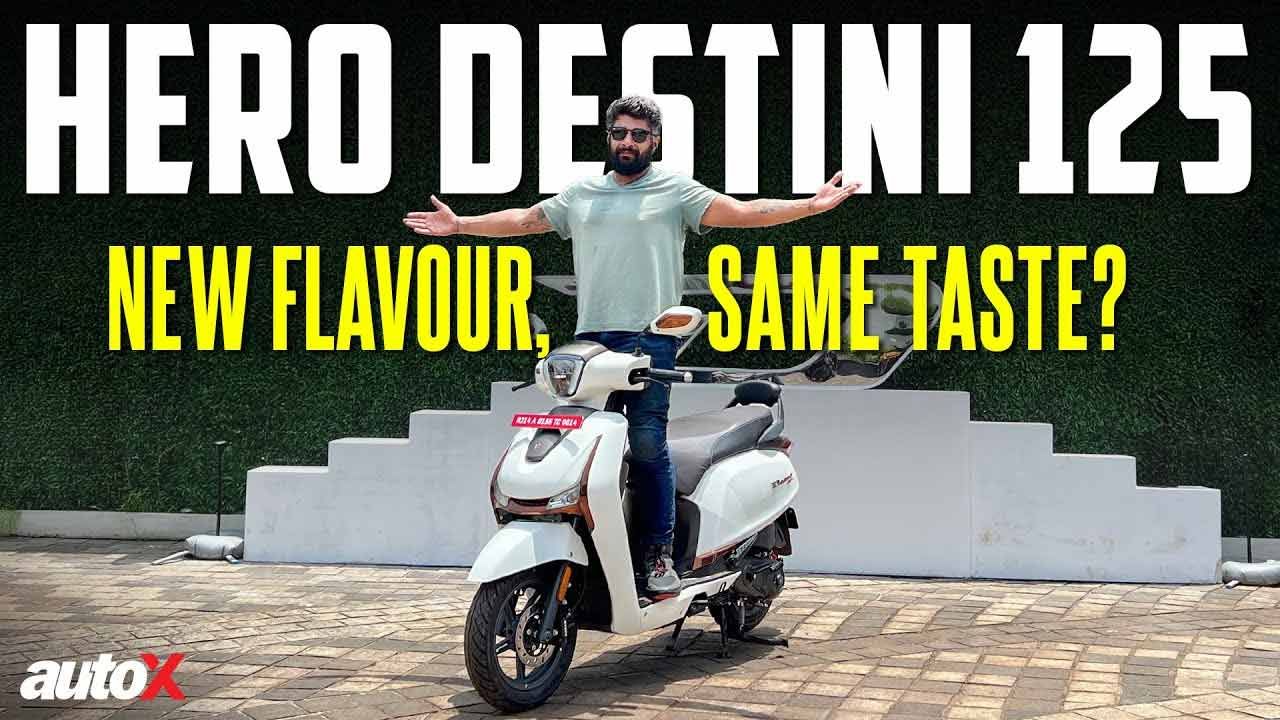 2024 Hero Destini 125 Launched In India Detailed Walkaround Everything You Need To Know AutoX