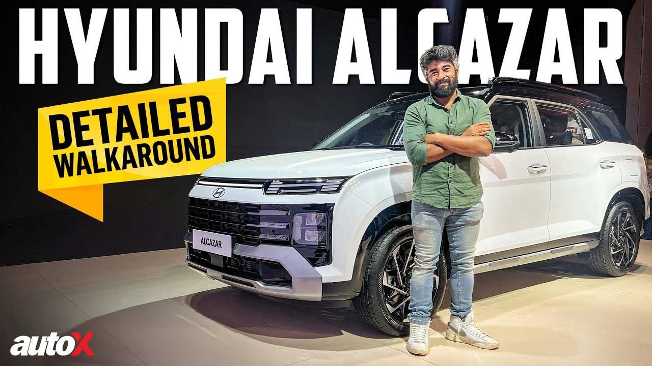 2024 Hyundai Alcazar Launched In India Detailed Walkaround Features Specs Price More AutoX